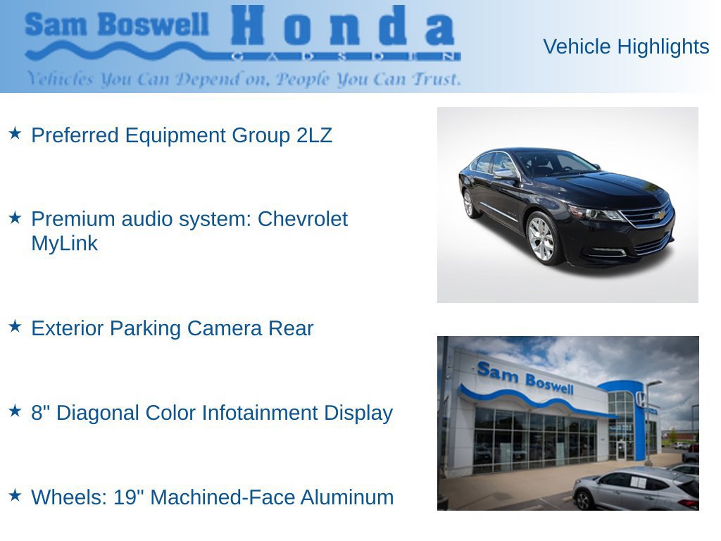 Used 2016 Chevrolet Impala LTZ FWD image 5