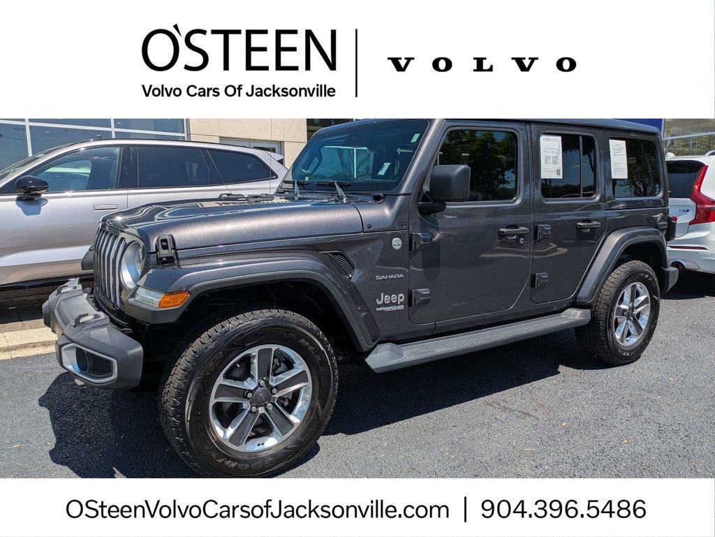 Used 2021 Jeep Wrangler Unlimited Sahara AWD/4WD image 1
