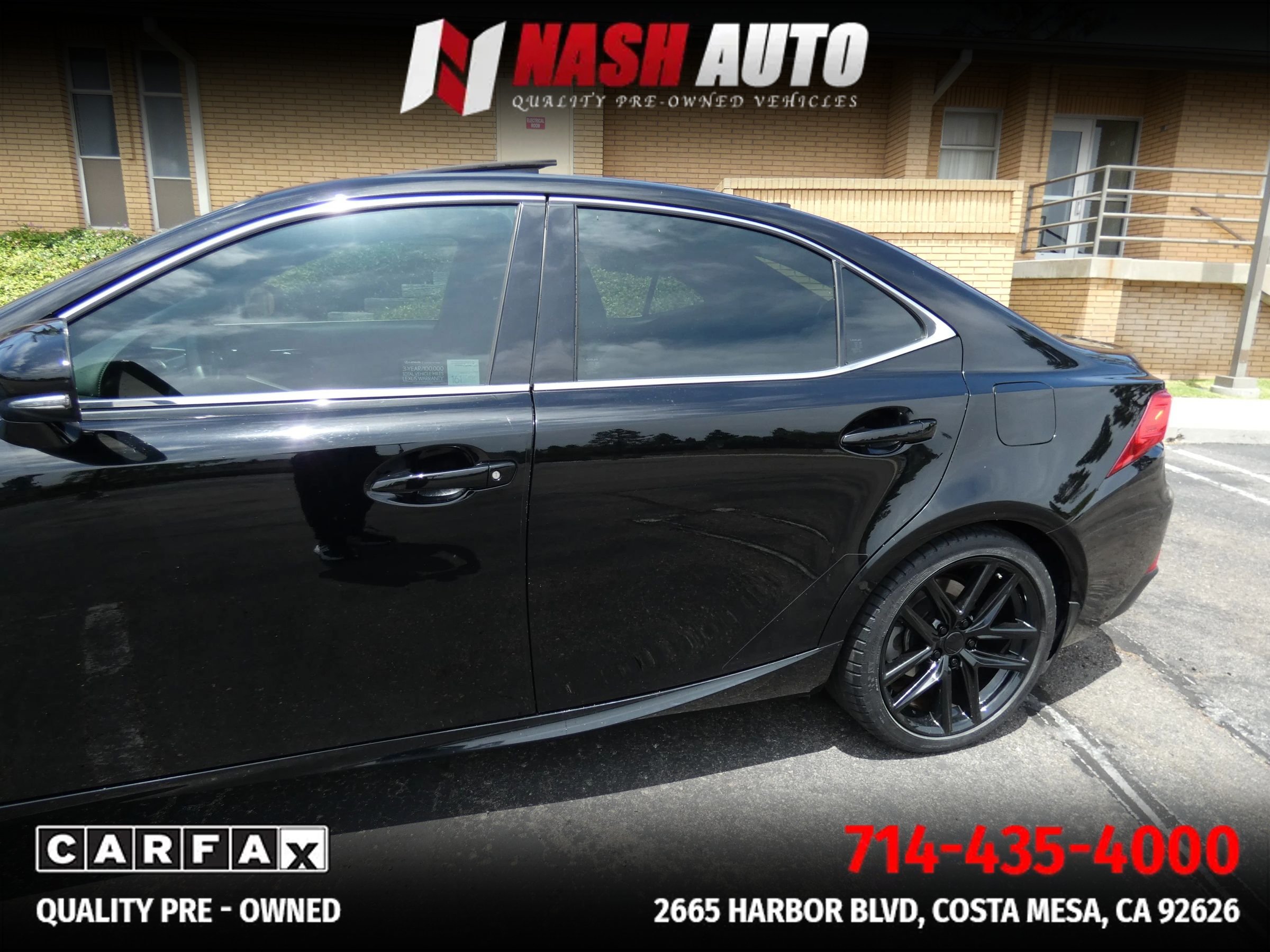 Used 2014 Lexus IS 250 w/ F-Sport Package RWD image 8
