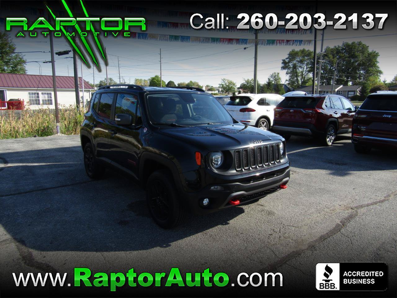 Used 2018 Jeep Renegade Trailhawk w/ UConnect 8.4 Nav Group
