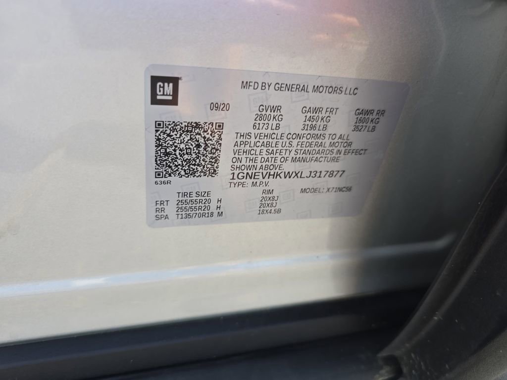 Used 2020 Chevrolet Traverse LT w/ LT Premium Package image 37