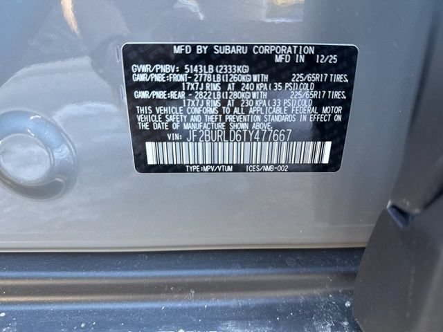 New 2026 Subaru Outback Wilderness AWD/4WD image 29