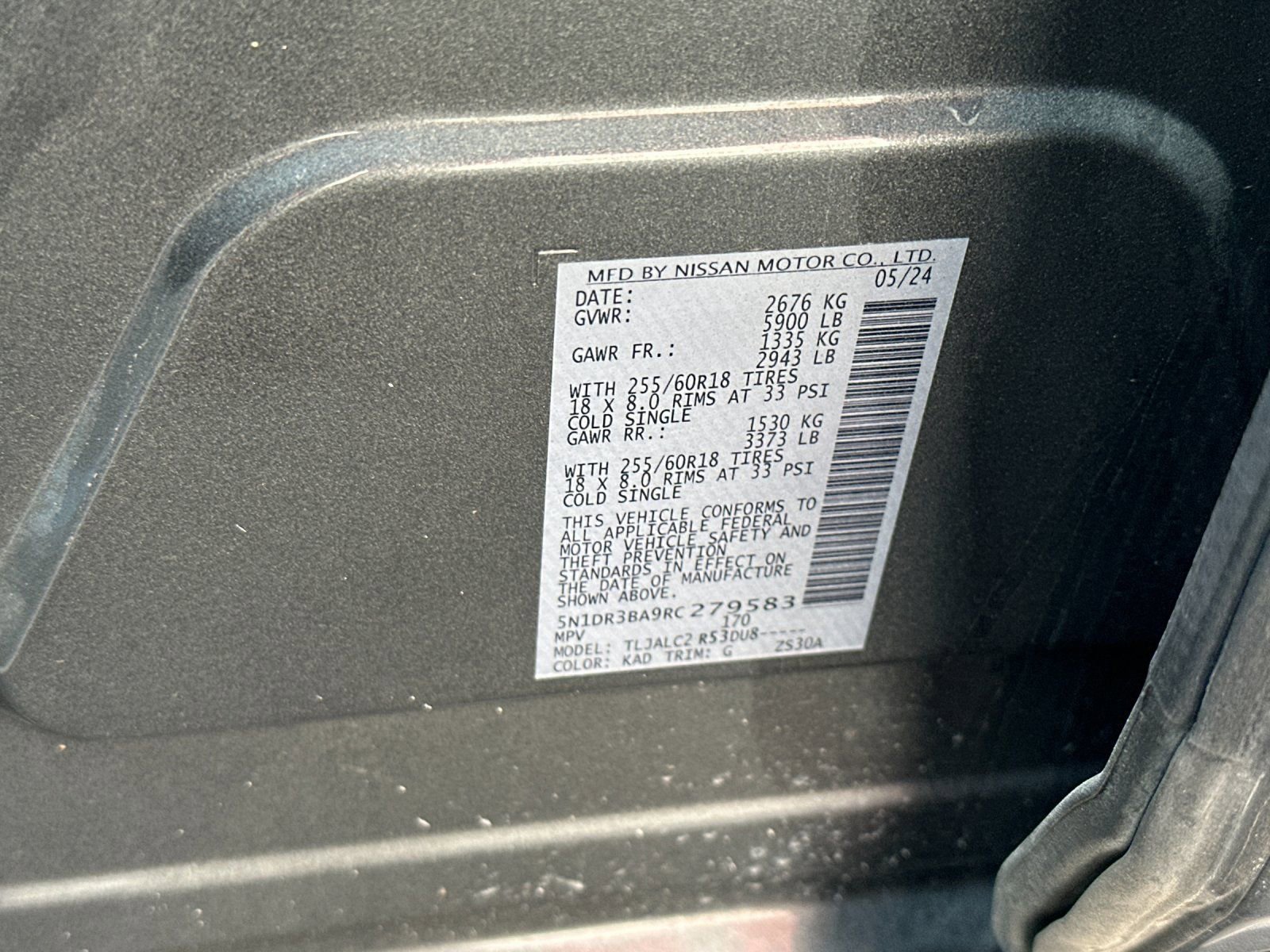 Used 2024 Nissan Pathfinder SV image 26