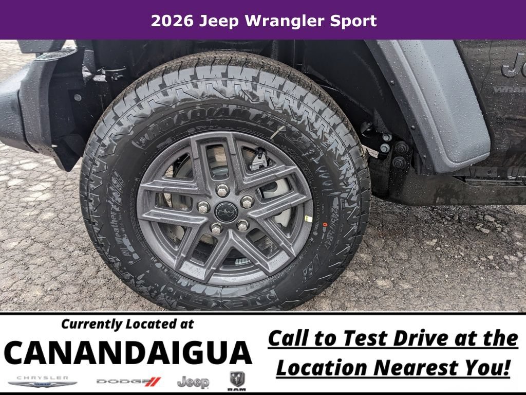 New 2026 Jeep Wrangler Unlimited Sport AWD/4WD image 11