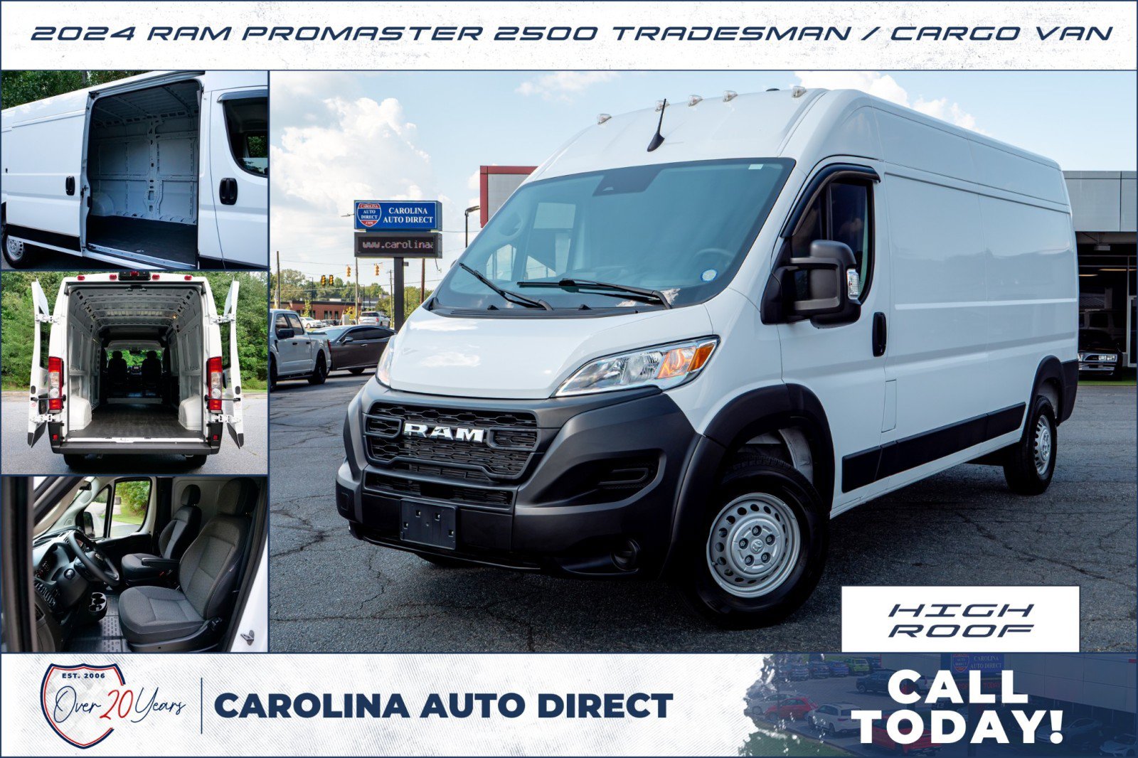Used 2024 RAM ProMaster 2500 FWD image 1