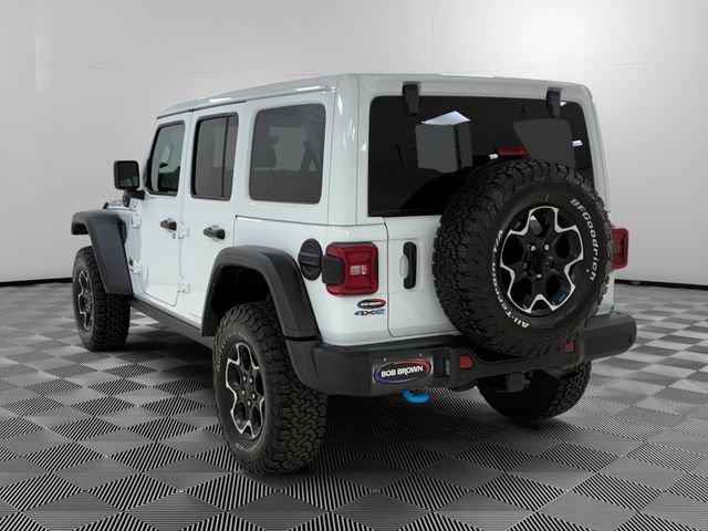 Used 2022 Jeep Wrangler Unlimited Rubicon 4xe w/ Steel Bumper Group AWD/4WD image 3