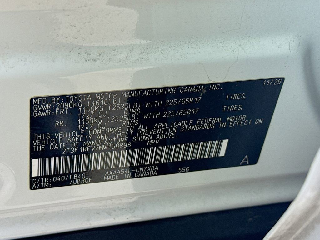 Certified 2021 Toyota RAV4 LE image 29