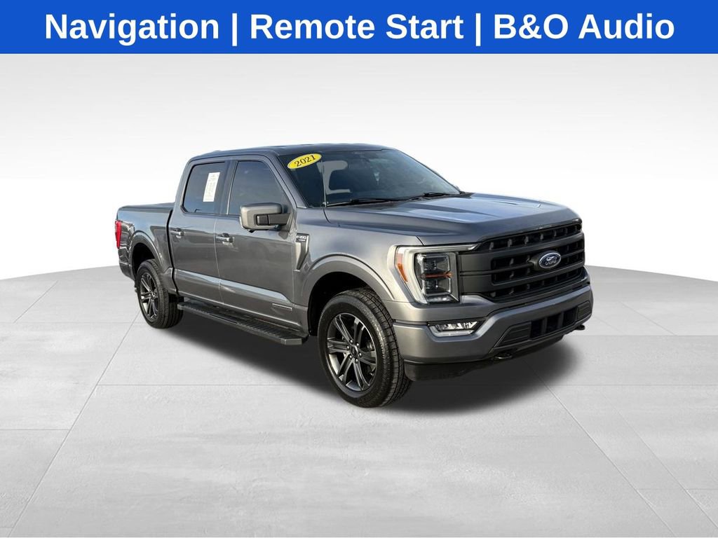 Used 2021 Ford F150 Lariat w/ Equipment Group 502A High image 1