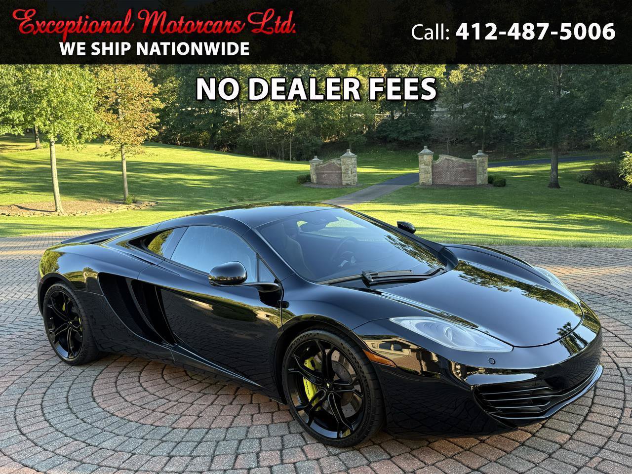 Used 2012 McLaren MP4-12C Coupe