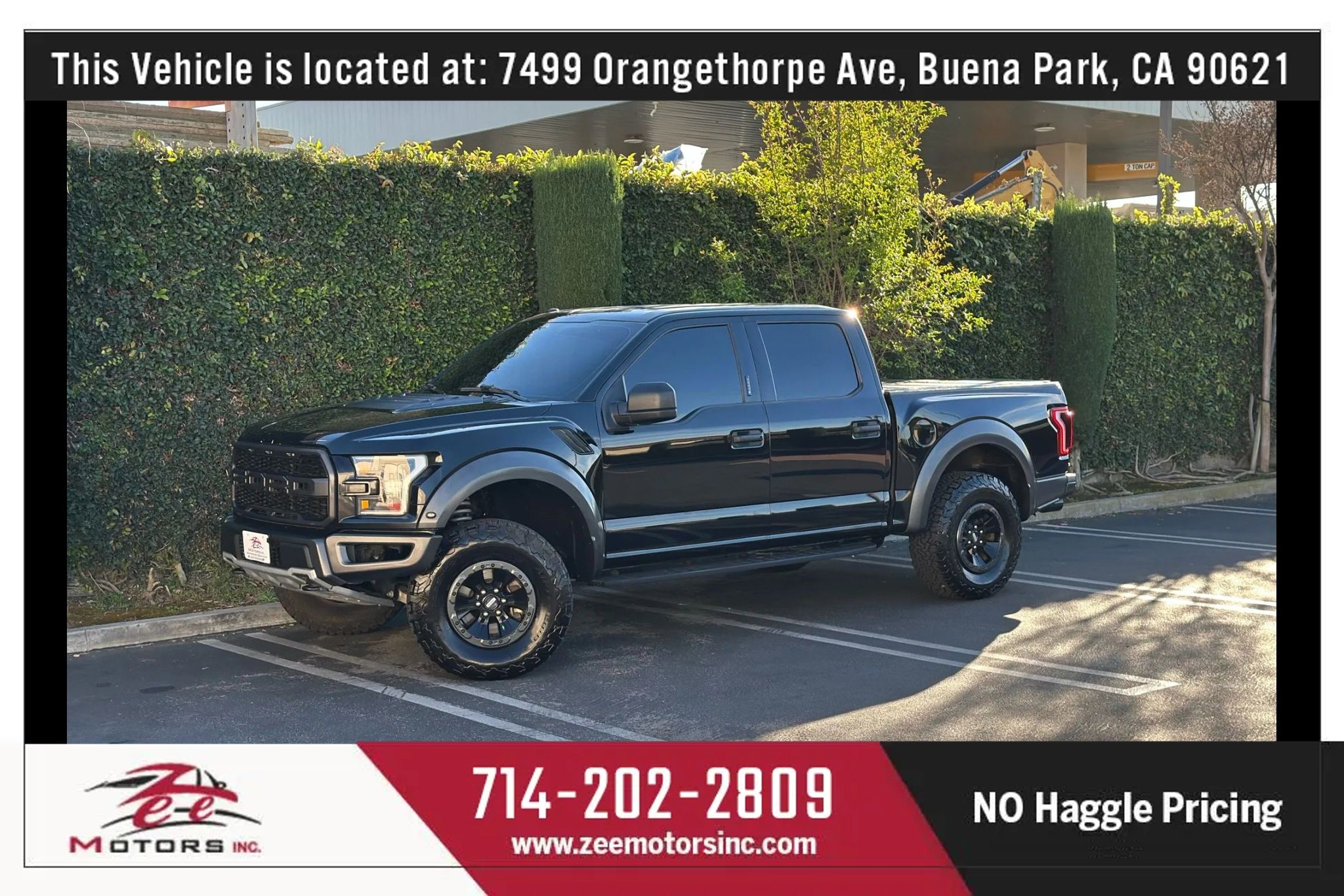 Used 2018 Ford F150 Raptor w/ Equipment Group 801A Mid AWD/4WD image 13