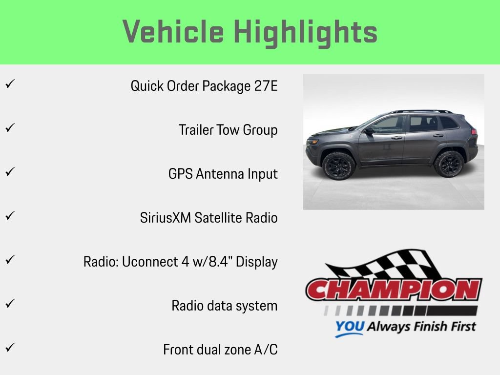 Used 2022 Jeep Cherokee Trailhawk w/ Trailer Tow Group AWD/4WD image 6