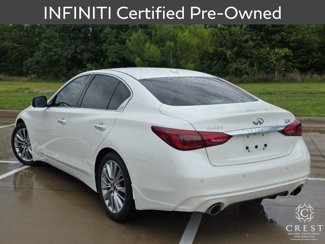 Certified 2023 INFINITI Q50 Luxe w/ Cargo Package RWD image 4