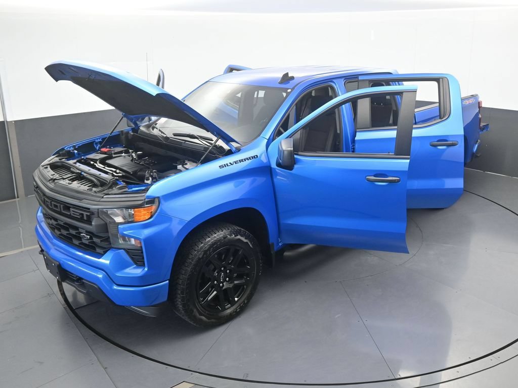 Used 2025 Chevrolet Silverado 1500 Custom w/ Turbomax Blackout Package AWD/4WD image 62