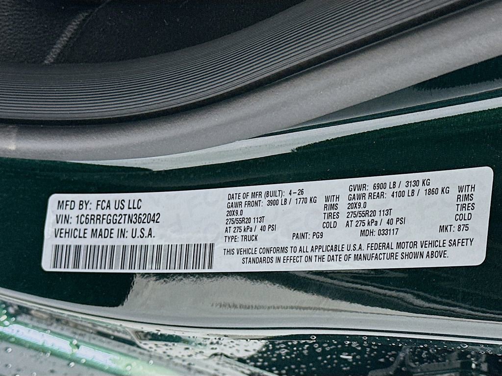 New 2026 RAM 1500 Tradesman image 18