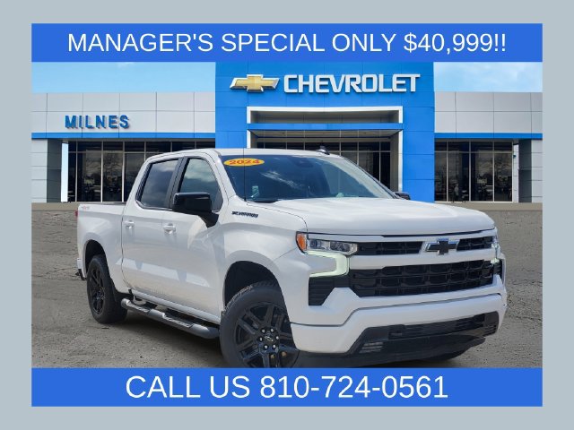 Certified 2024 Chevrolet Silverado 1500 RST w/ Protection Package AWD/4WD 360° Tour
