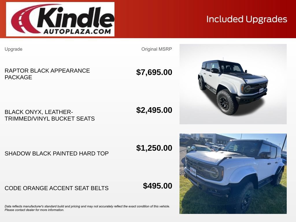 New 2025 Ford Bronco Raptor AWD/4WD image 5