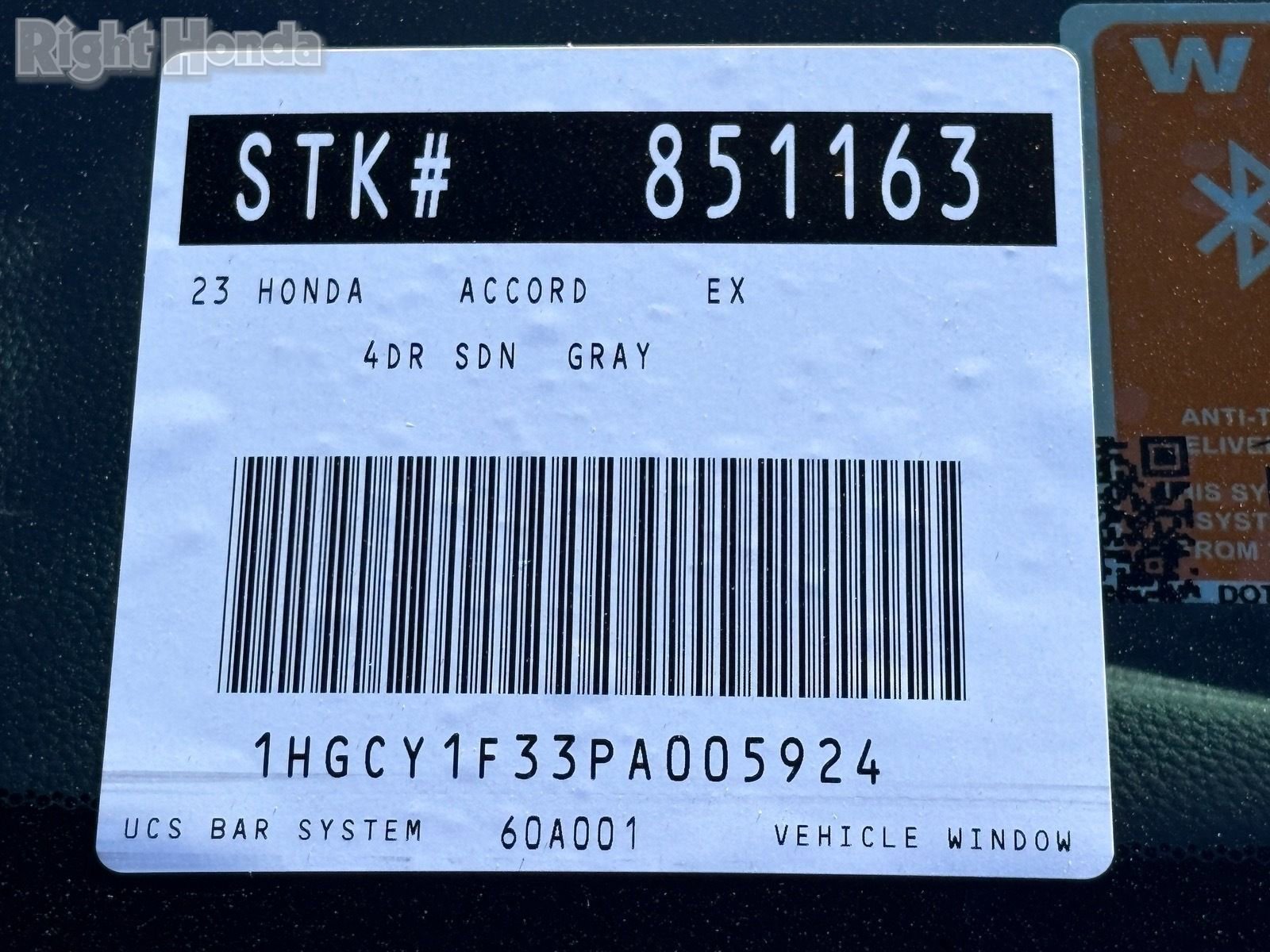 Certified 2023 Honda Accord EX image 32