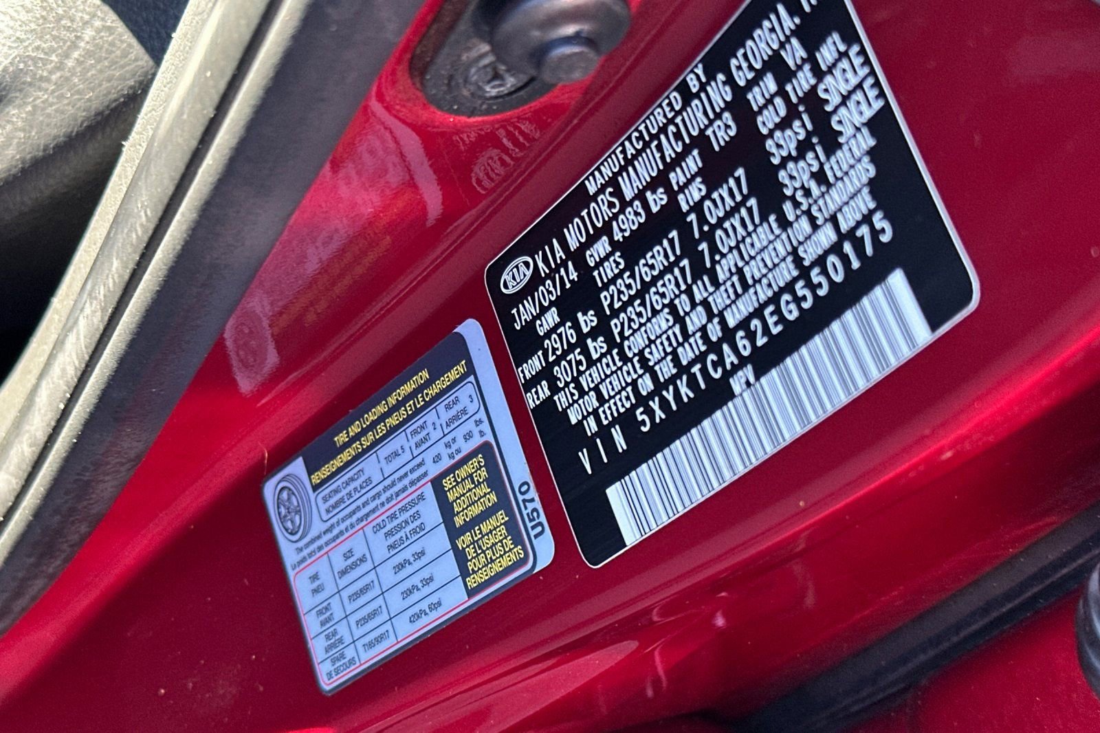 Used 2014 Kia Sorento LX image 26