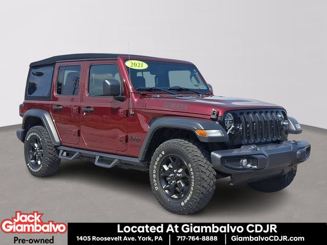 Used 2021 Jeep Wrangler Unlimited Sport
