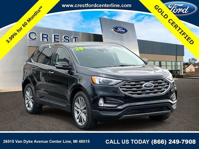 Certified 2024 Ford Edge Titanium image 1