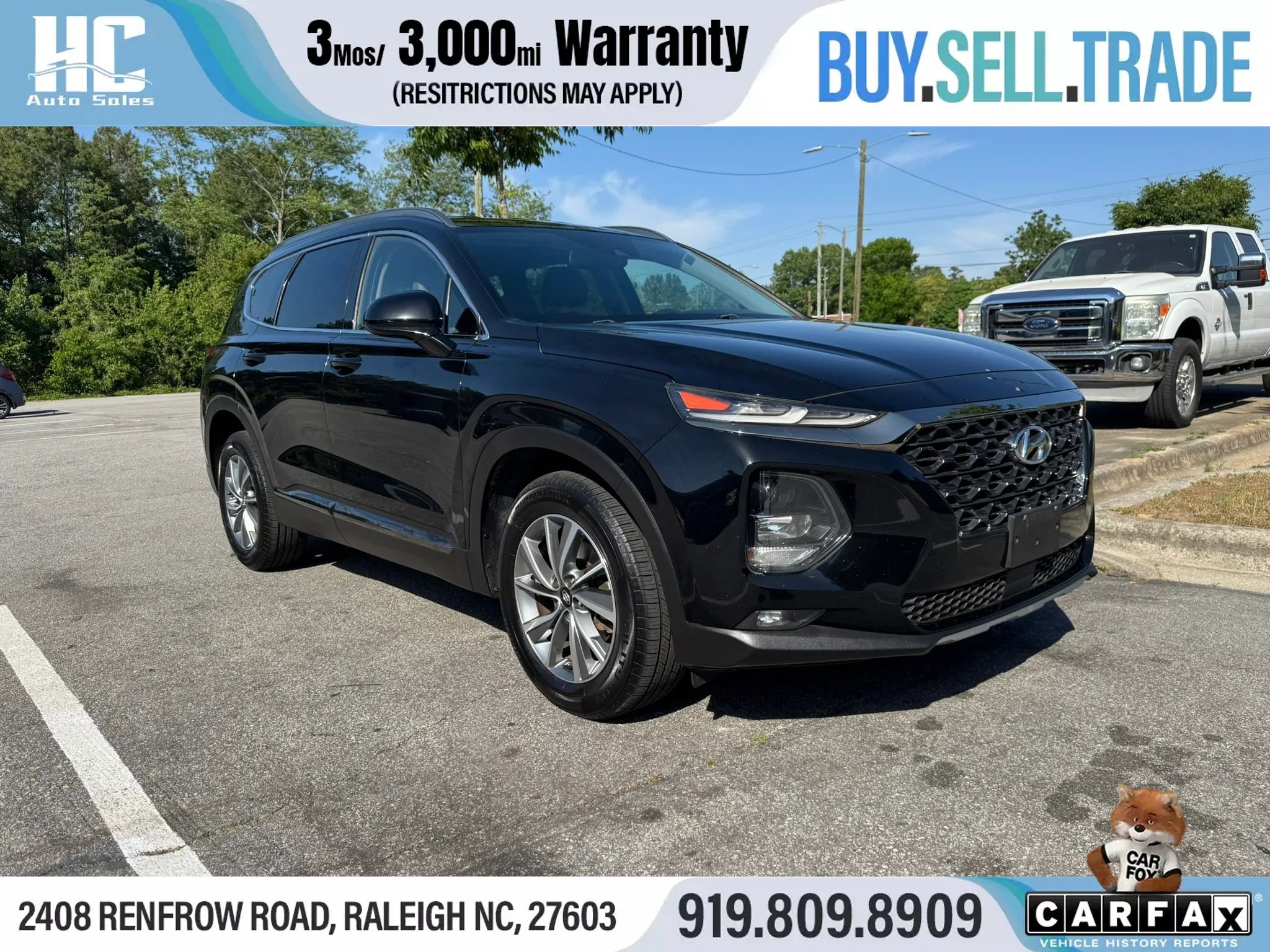 Used 2019 Hyundai Santa Fe SEL FWD image 7