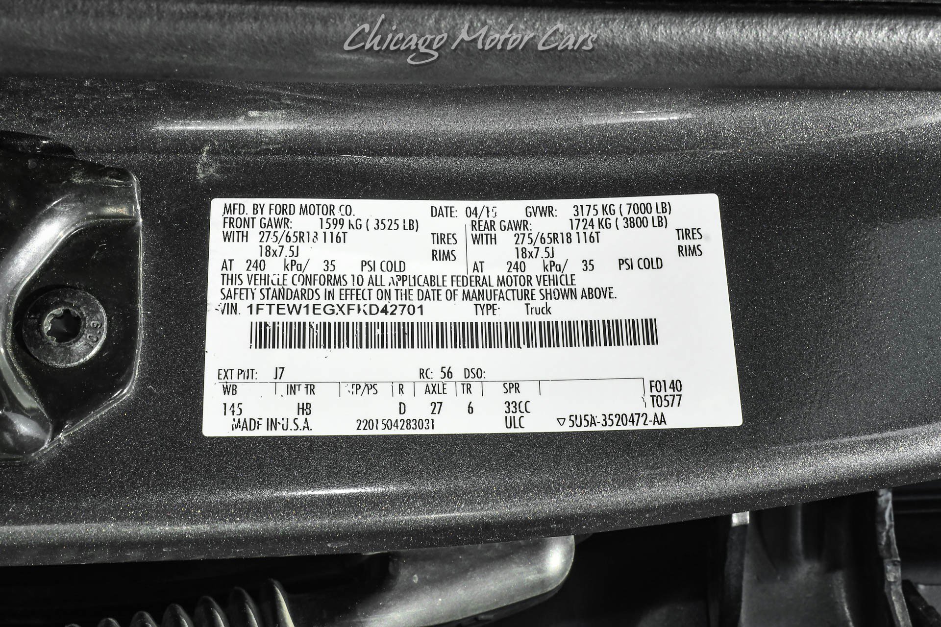 Used 2015 Ford F150 Lariat w/ Equipment Group 502A Luxury AWD/4WD image 51
