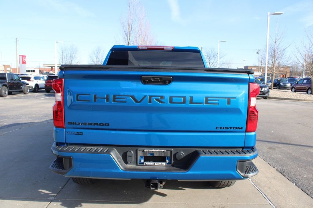 Used 2022 Chevrolet Silverado 1500 Custom w/ LPO, Dark Essentials Package image 8