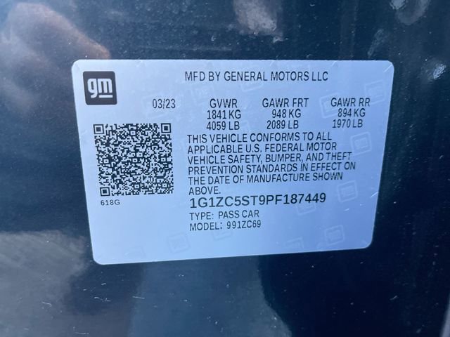 Certified 2023 Chevrolet Malibu LS w/ Driver Confidence Package image 31