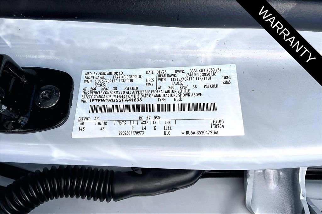 Used 2025 Ford F150 Raptor image 19