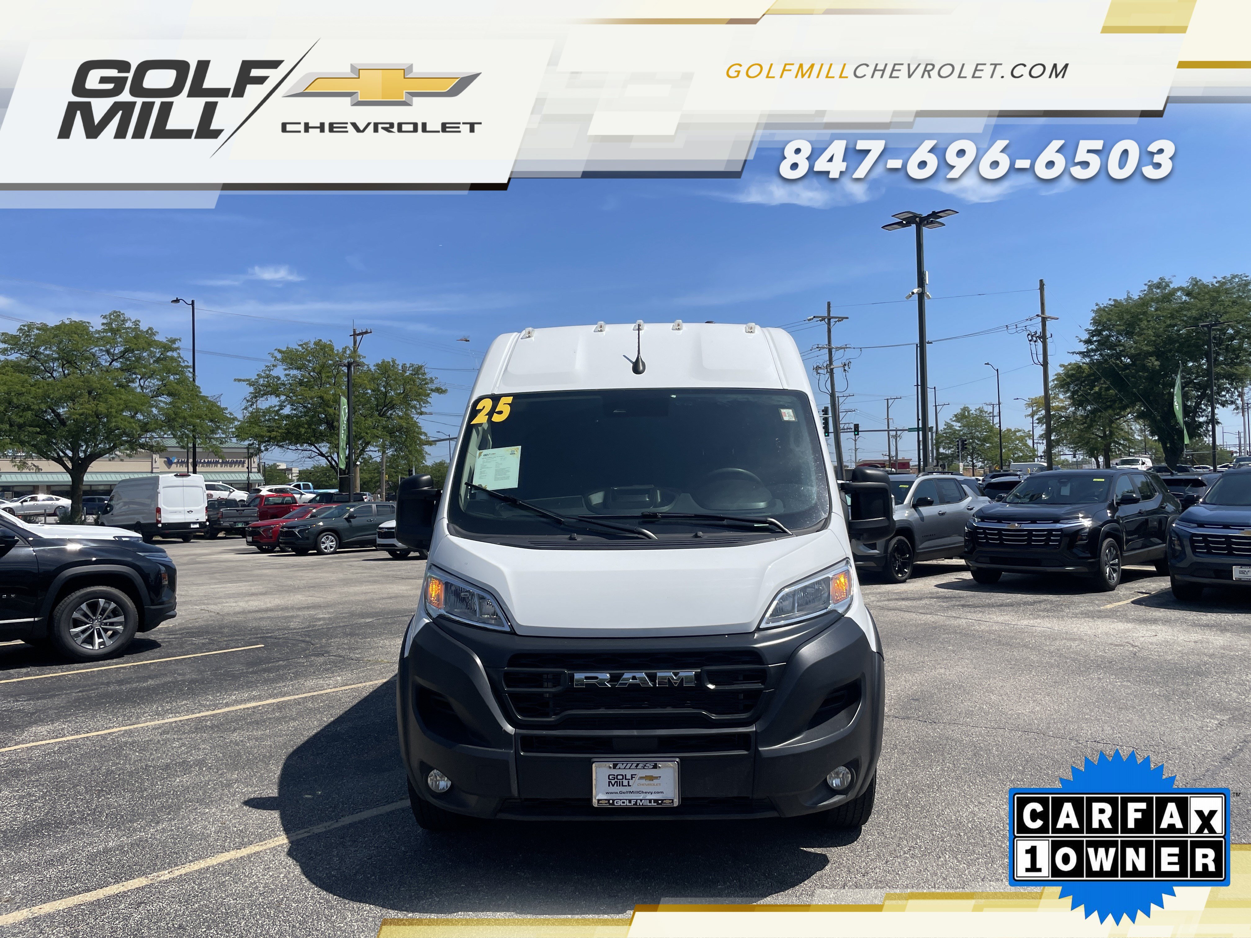 Used 2025 RAM ProMaster 2500 w/ Convenience Group FWD image 3