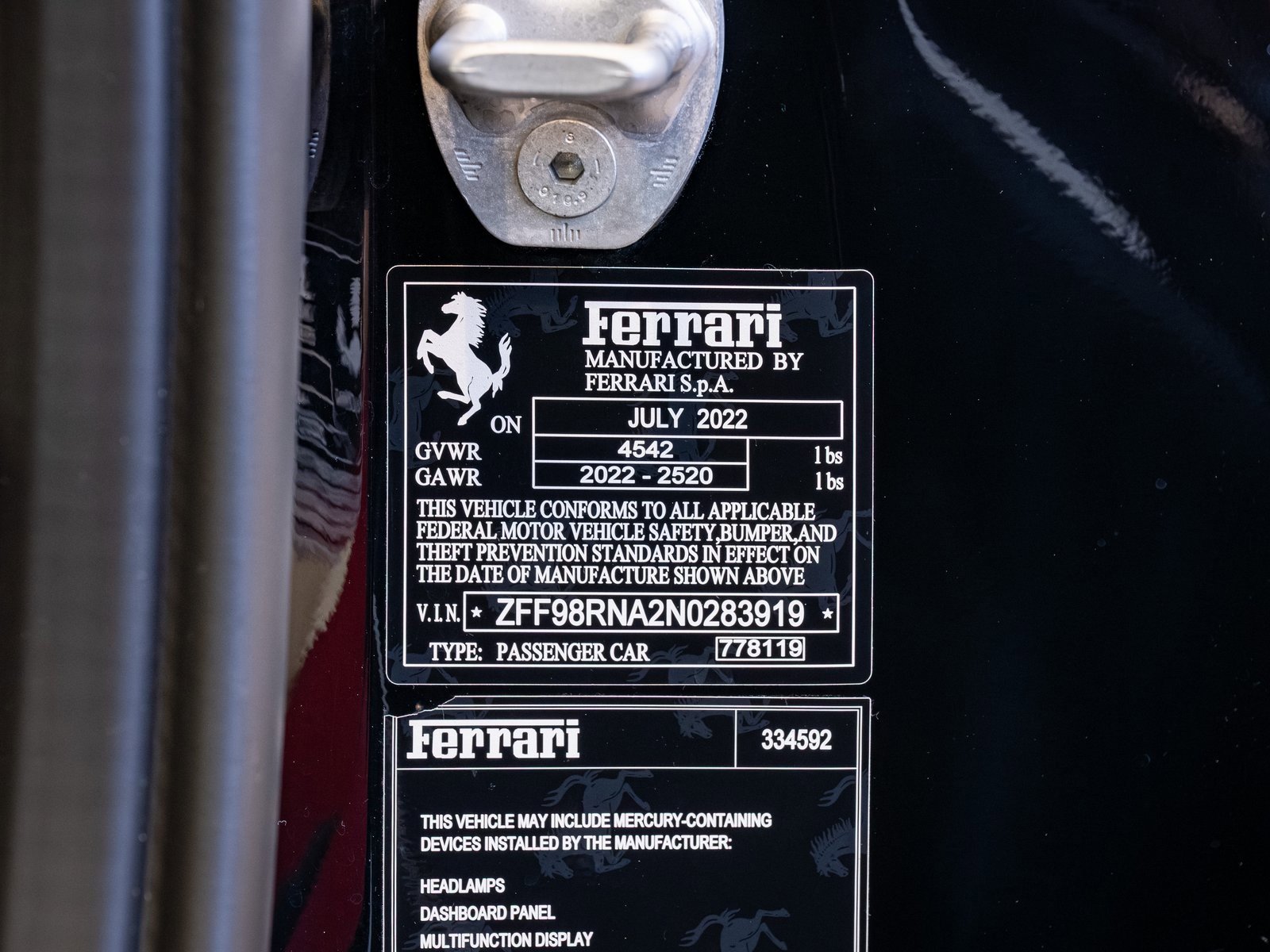 Used 2022 Ferrari Roma image 30