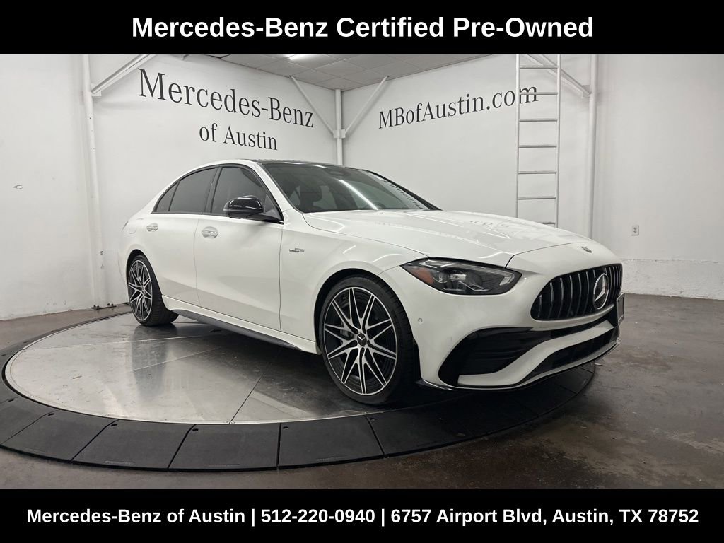 Certified 2025 Mercedes-Benz C 43 AMG 4MATIC Sedan image 1