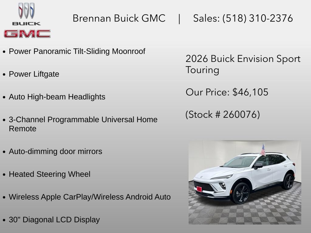 New 2026 Buick Envision Sport Touring AWD/4WD image 18