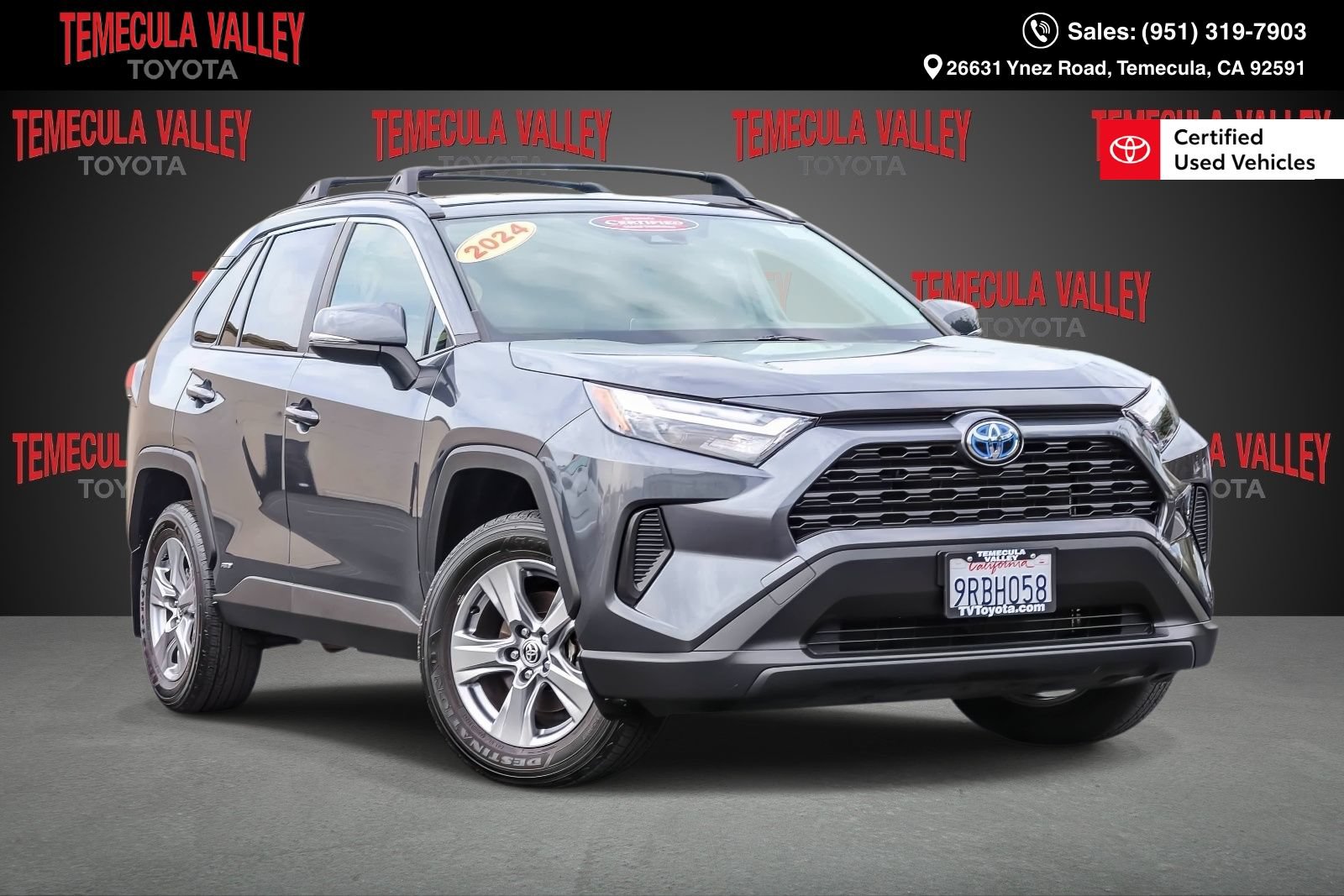Certified 2024 Toyota RAV4 LE AWD/4WD image 1