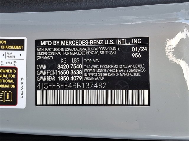 Certified 2024 Mercedes-Benz GLS 580 GLS 580 image 29