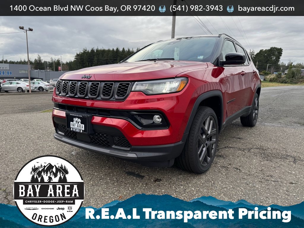 New 2026 Jeep Compass Limited w/ Sun, Sound & Navigation Group