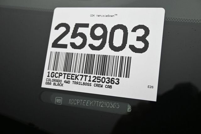 New 2026 Chevrolet Colorado Trail Boss AWD/4WD image 43