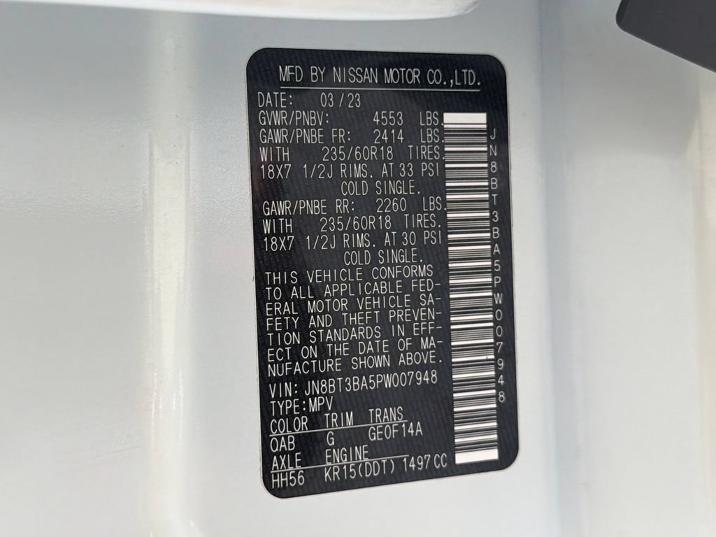 Used 2023 Nissan Rogue SV FWD image 36