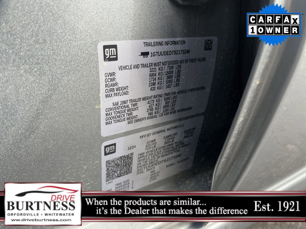 Certified 2025 GMC Sierra 1500 SLT image 62