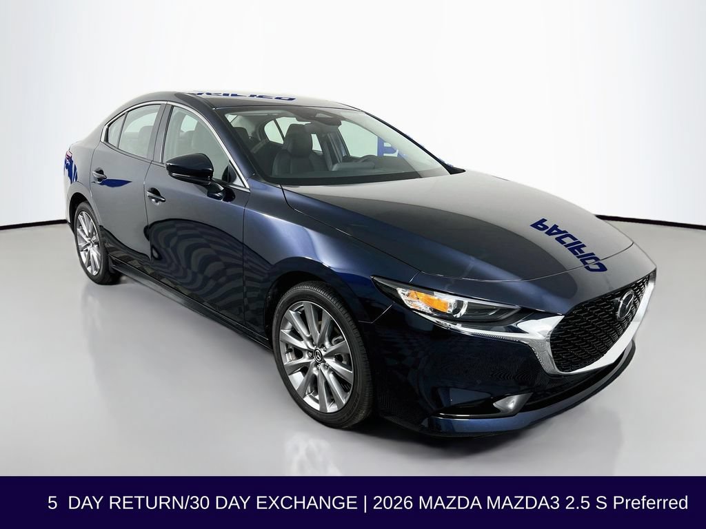 Used 2026 MAZDA MAZDA3 2.5 S Sedan w/ Preferred Pkg FWD video 1