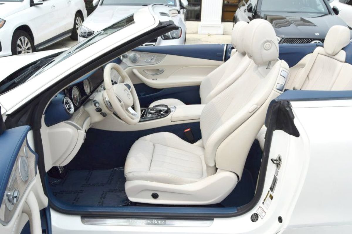Used 2018 Mercedes-Benz E 400 4MATIC Cabriolet w/ Premium 2 Package (Q02) image 20