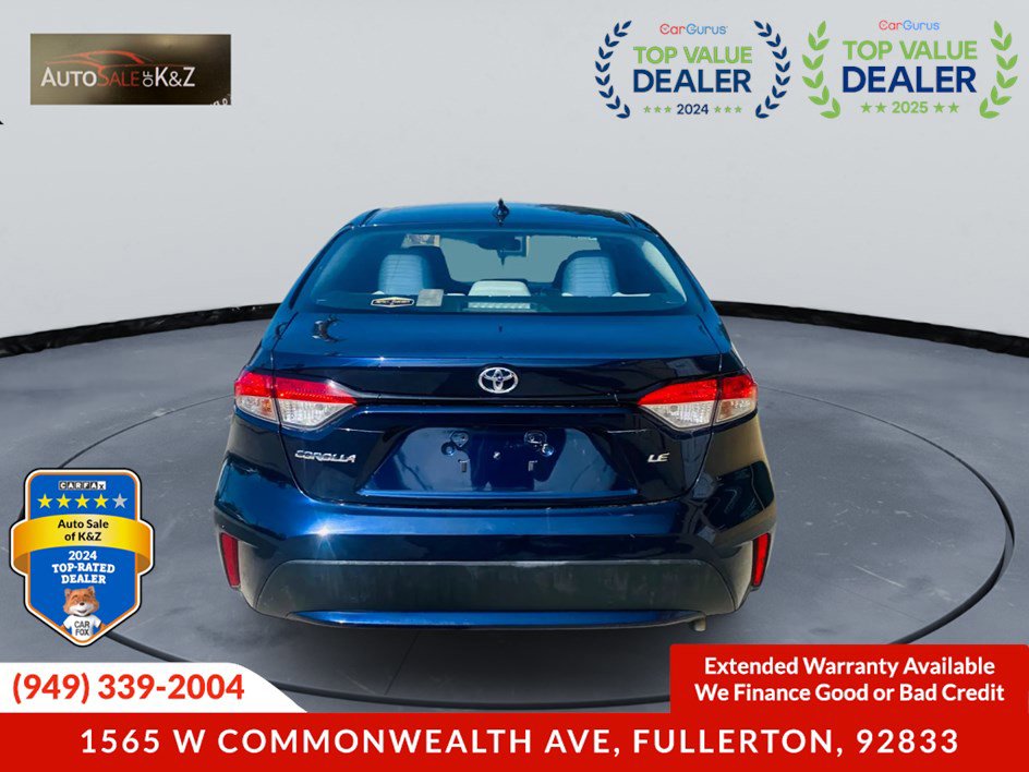 Used 2020 Toyota Corolla LE w/ Carpet Mat Package (TMS) FWD image 4