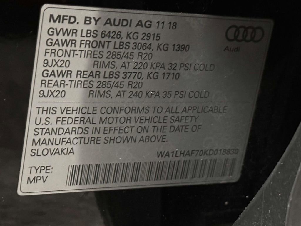 Used 2019 Audi Q7 2.0T Premium Plus w/ Premium Plus Package image 35