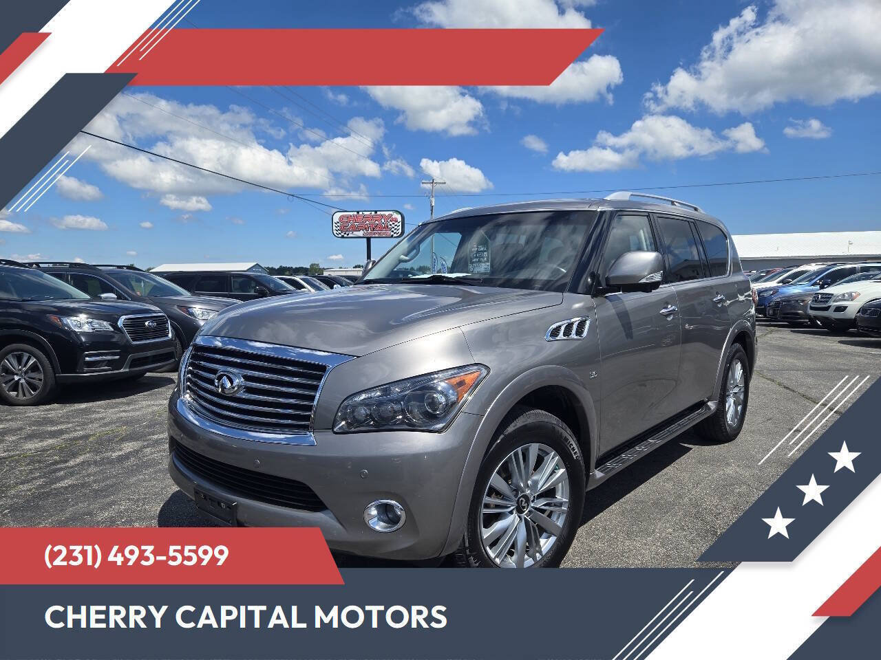 Used 2014 INFINITI QX80 4WD w/ Theater Package image 1