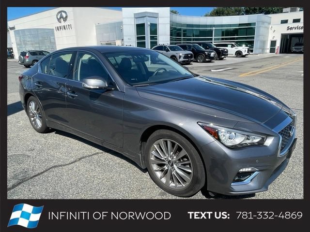 Used 2023 INFINITI Q50 Luxe w/ Cargo Package AWD/4WD image 1
