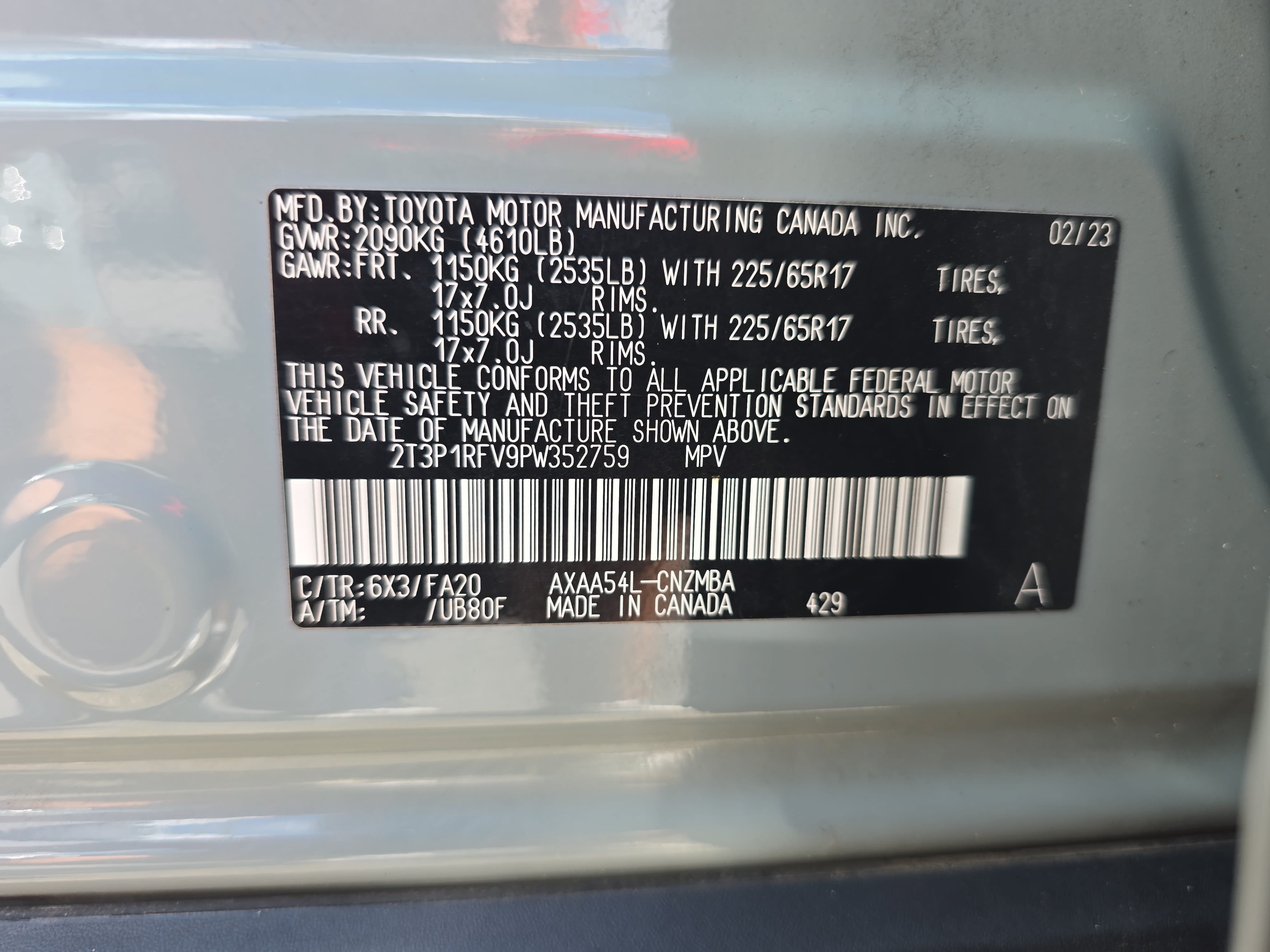 Used 2023 Toyota RAV4 XLE w/ Convenience Package AWD/4WD image 33