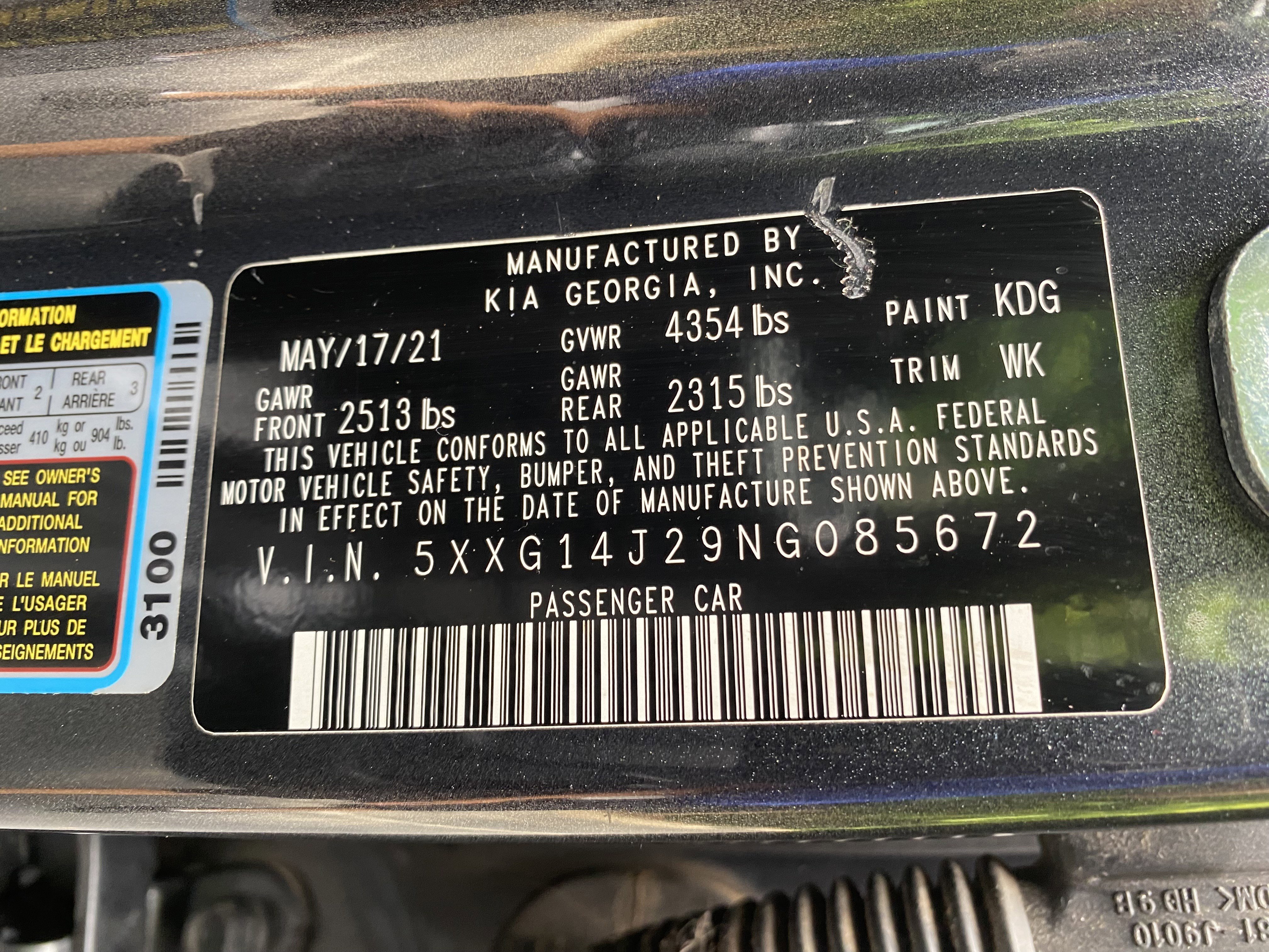 Used 2022 Kia K5 LXS FWD image 36