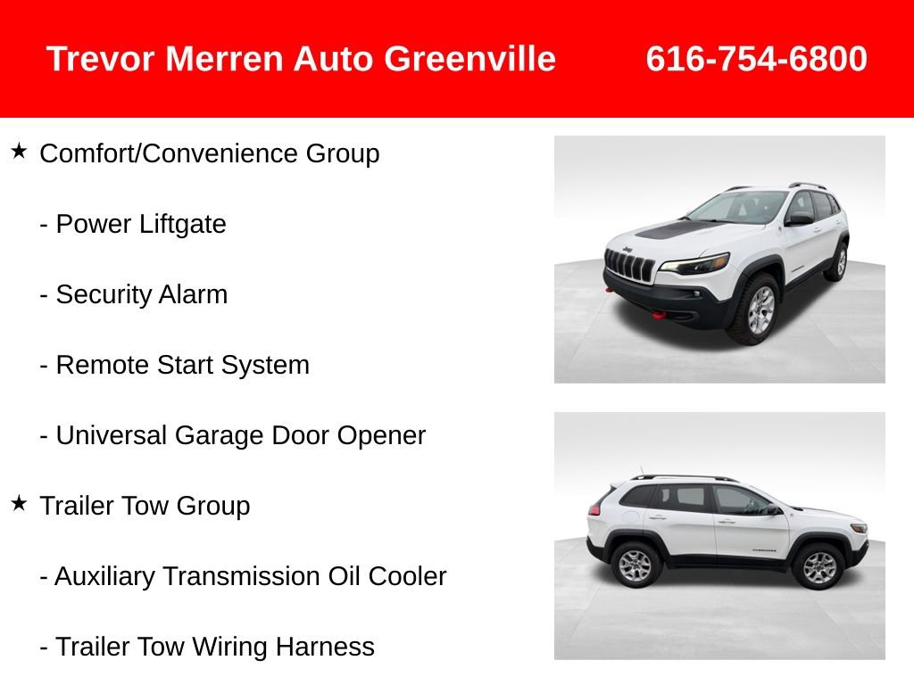 Used 2019 Jeep Cherokee Trailhawk w/ Comfort & Convenience Group image 25