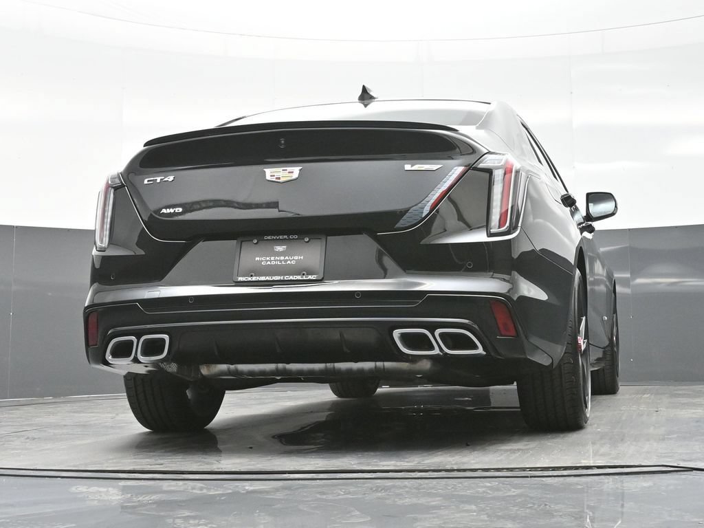 New 2025 Cadillac CT4 V w/ LPO, Red Accent Package AWD/4WD image 13