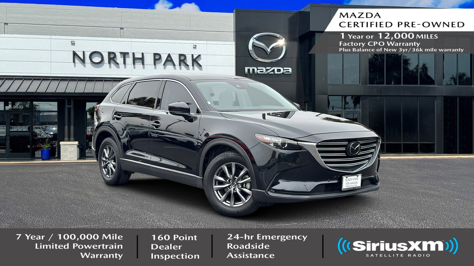 Certified 2022 MAZDA CX-9 Touring w/ Touring Premium Package image 1